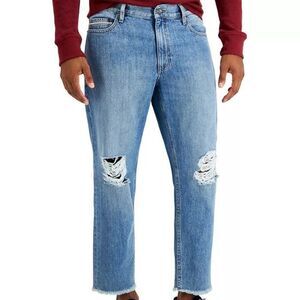 Sun + Stone Men's Lance Cropped Skater Jeans